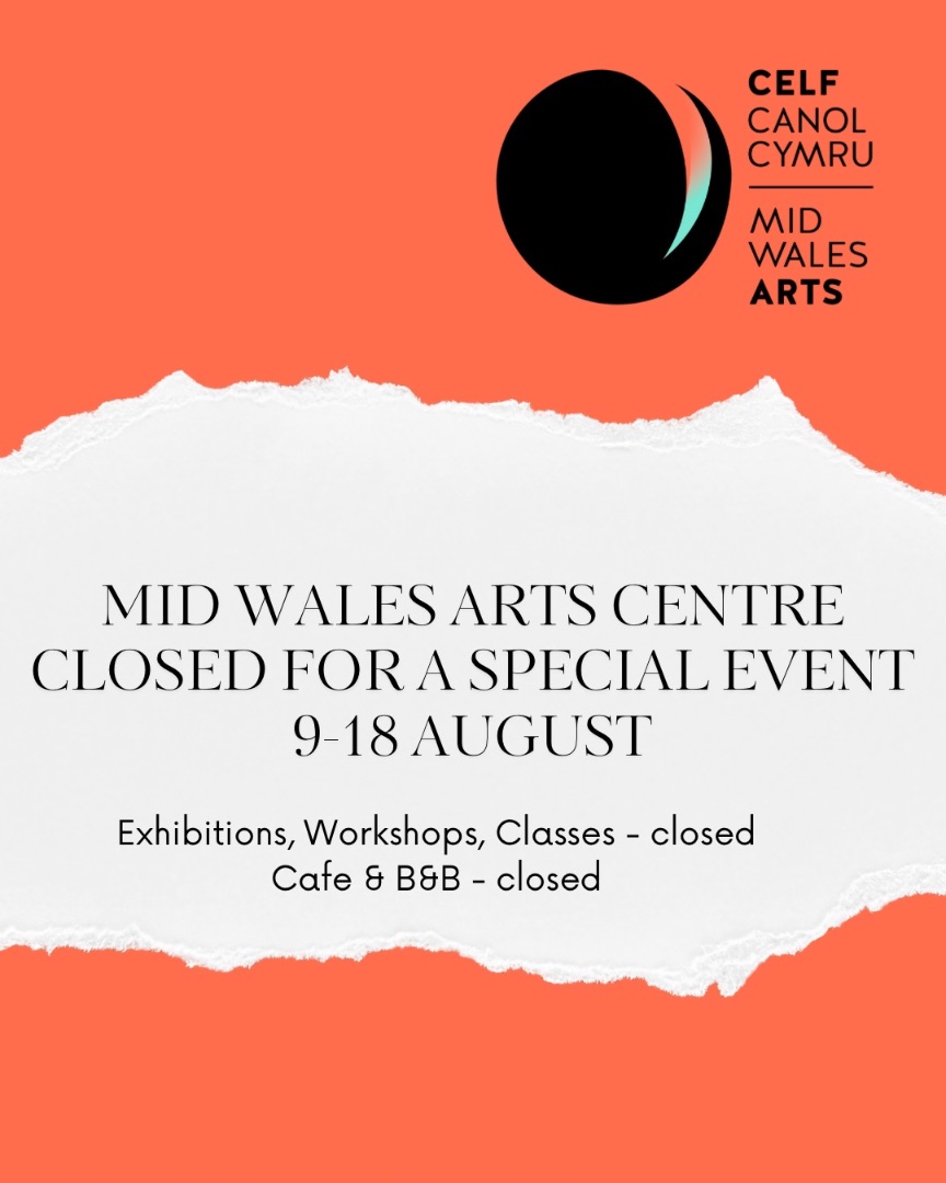 Closed for a special event 9-18 August