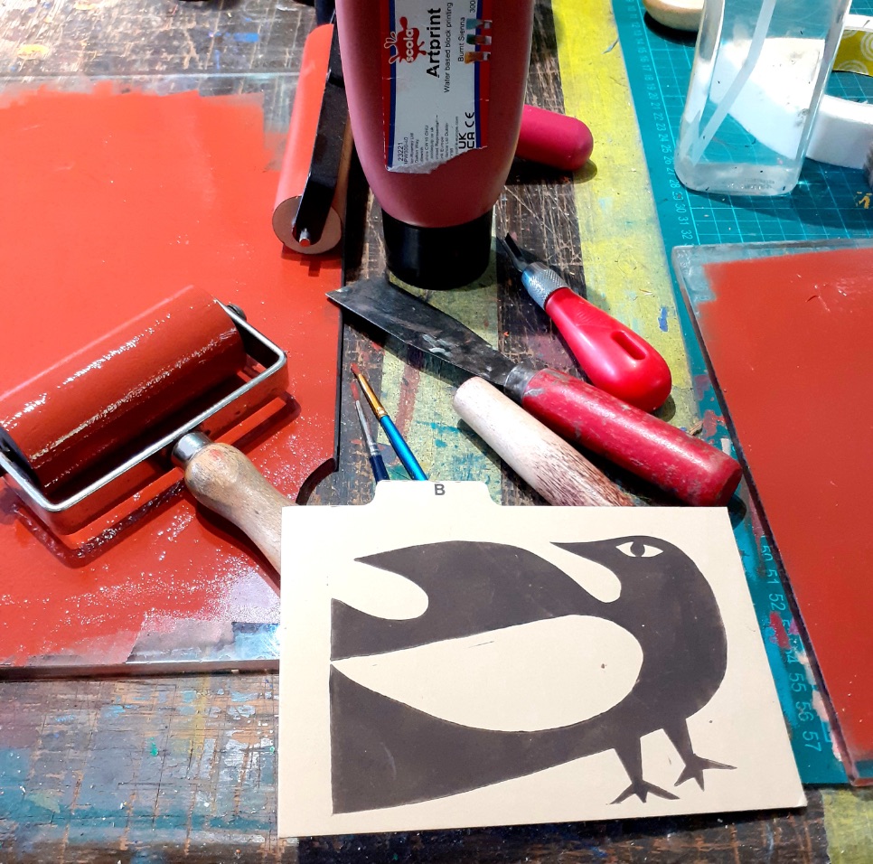 Christmas Linocut Workshop