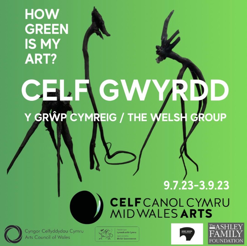 Celf Gwyrdd. How Green Is My Art?