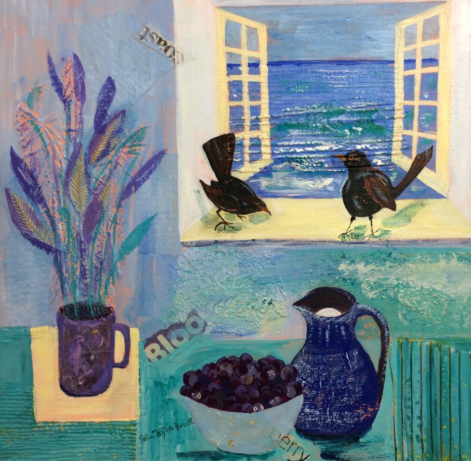 The Berry Thieves, Mixed Media