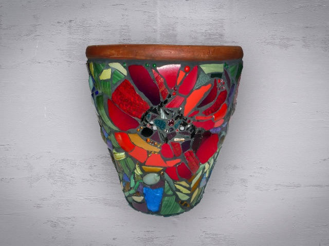 Poppy Flower Pot / Planter