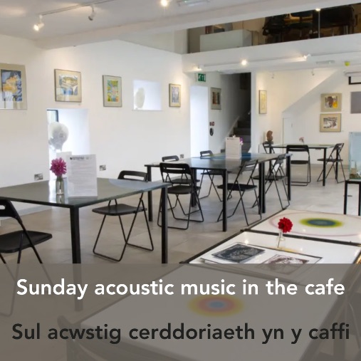 Acoustic music in the cafe / garden